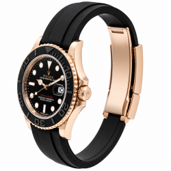 Rolex Yacht Master 40MM 116655 18K RG Oysterflex Watch